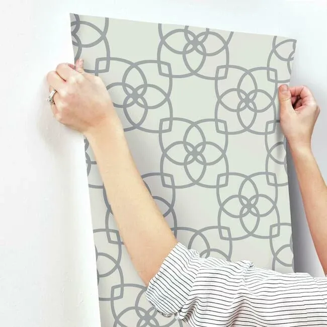 York Designer Series Serendipity Pale Grey Metallic Wallpaper - SKU Y6200205