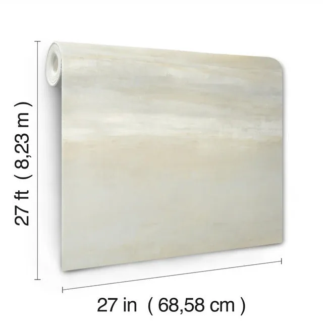 York Designer Series Serene Reflection Fog Wallpaper - SKU CC1253