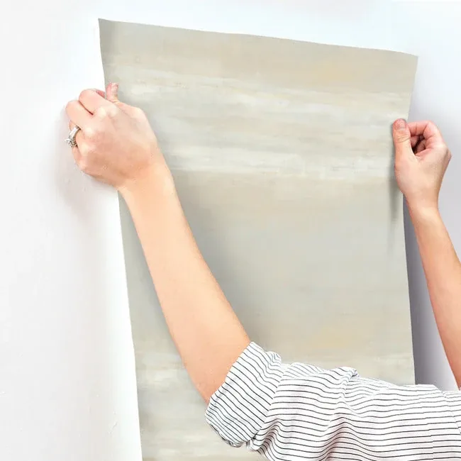 York Designer Series Serene Reflection Fog Wallpaper - SKU CC1253