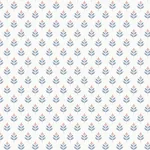 York Designer Series Serene Villa Red Floral Stamp Wallpaper - SKU LL3235
