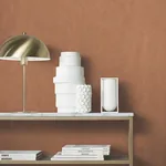 York Designer Series Shimmering Moire Copper Textured Wallpaper - SKU MA34926