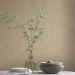 York Designer Series Shimmering Moire Taupe Textured Wallpaper - SKU MA34922