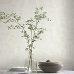York Designer Series Shimmering Moire White Textured Wallpaper - SKU MA34921