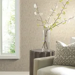 York Designer Series Shimmering Patina Beige & Brass Wallpaper | Wallpaper Twins York Designer Series Shimmering Patina Beige & Brass Wallpaper - SKU WP-1157