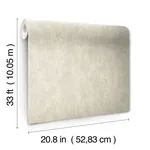 York Designer Series Shimmering Patina Silver Wallpaper - SKU WP-1159