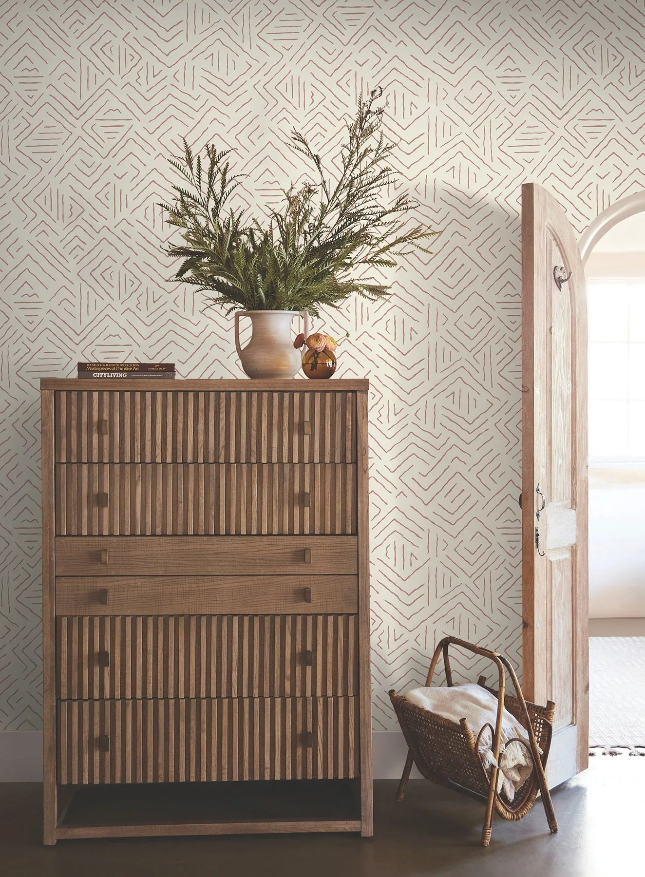 York Designer Series Sirih Sedona Wallpaper | Wallpaper Twins York Designer Series Sirih Sedona Wallpaper - SKU AB3086