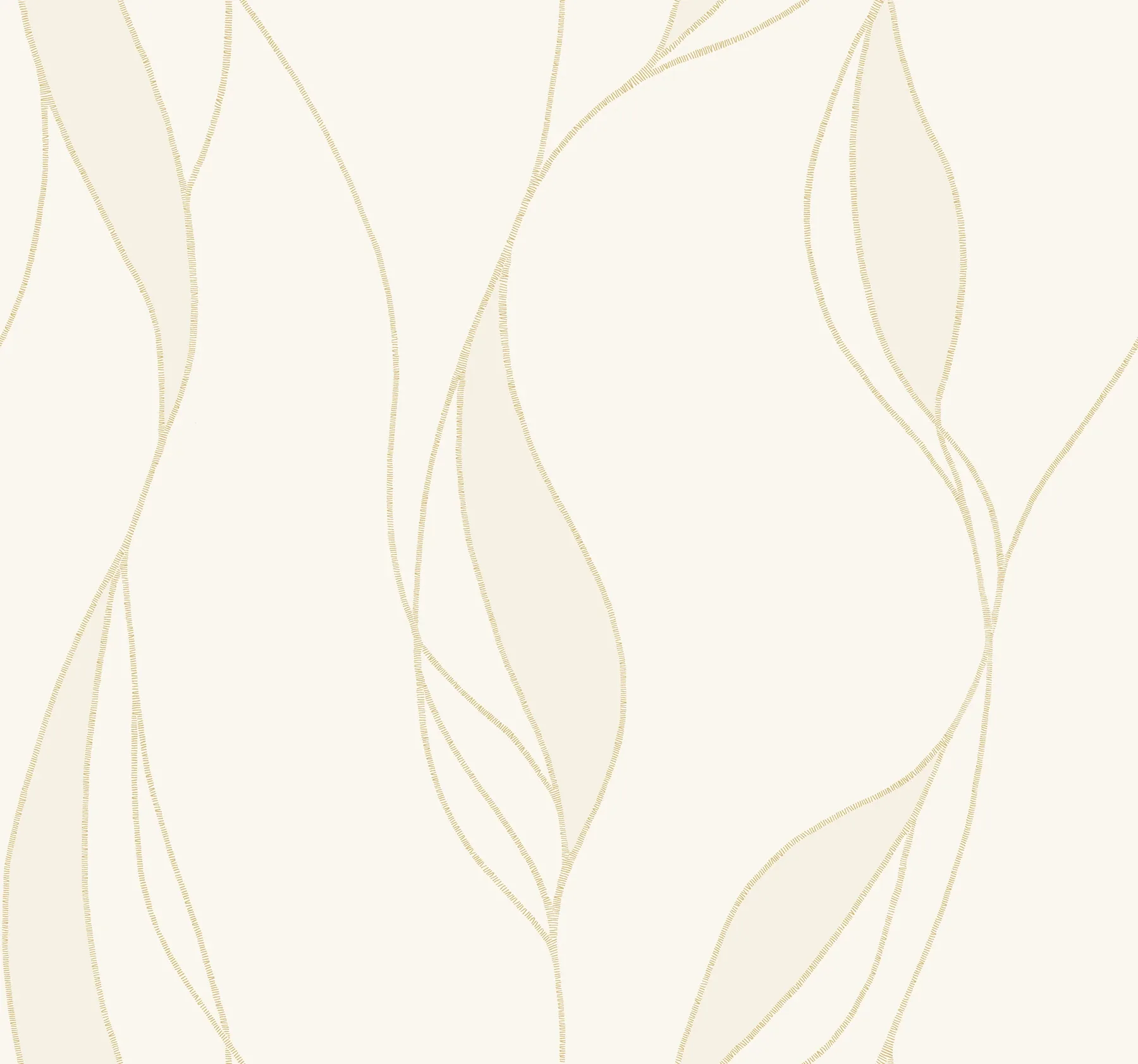York Designer Series Society Hill White Abstract Leaf Wallpaper - SKU VR1546