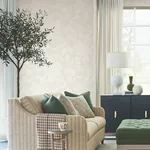 York Designer Series Solange Dove Botanical Wallpaper - SKU LL3212