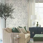 York Designer Series Solange Light Blue Botanical Wallpaper | Wallpaper Twins York Designer Series Solange Light Blue Botanical Wallpaper - SKU LL3217
