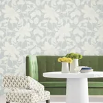 York Designer Series Solange Light Blue Botanical Wallpaper | Wallpaper Twins York Designer Series Solange Light Blue Botanical Wallpaper - SKU LL3217