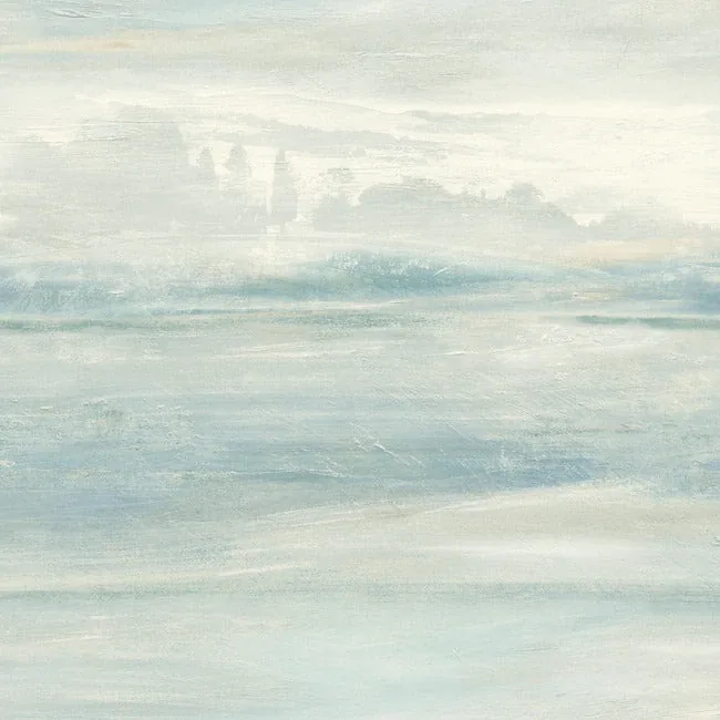 SO2434 | Soothing Mists Scenic Blue Wallpaper