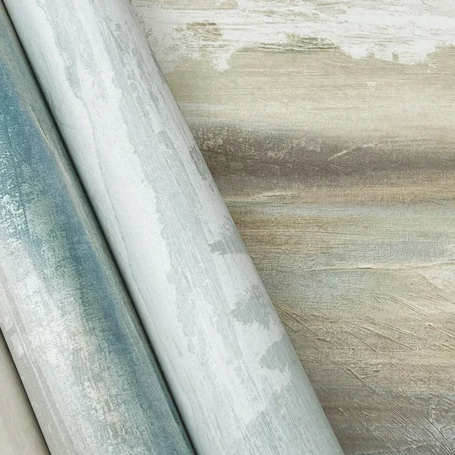 York Designer Series Soothing Mists Scenic Light Blue Wallpaper - SKU SO2432