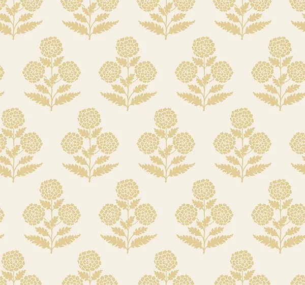 VP1432 | Souci Butter Marigolds Wallpaper