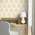 York Designer Series Souci Butter Marigolds Wallpaper | Wallpaper Twins York Designer Series Souci Butter Marigolds Wallpaper - SKU VP1432