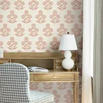 York Designer Series Souci Rose Marigolds Wallpaper - SKU VP1434