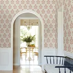 York Designer Series Souci Rose Marigolds Wallpaper - SKU VP1434