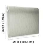 York Designer Series Sprigs Eucalyptus & Silver Wallpaper - SKU MD7194