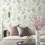 York Designer Series Spring Whispers Moss Wallpaper - SKU DF3344