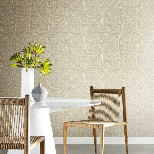 York Designer Series Squareburst Light Gold Wallpaper - SKU OG0502