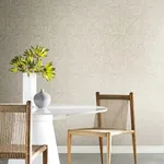 York Designer Series Squareburst Light Yellow Wallpaper - SKU OG0503