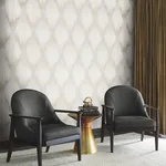York Designer Series Starfall Dove Metallic Ikat Wallpaper | Wallpaper Twins York Designer Series Starfall Dove Metallic Ikat Wallpaper - SKU MA35801