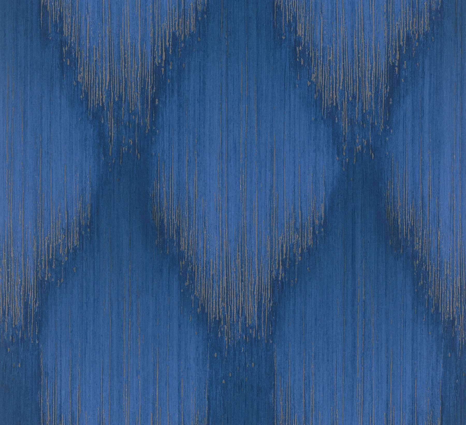 MA35808 | Starfall Sapphire Metallic Ikat Wallpaper