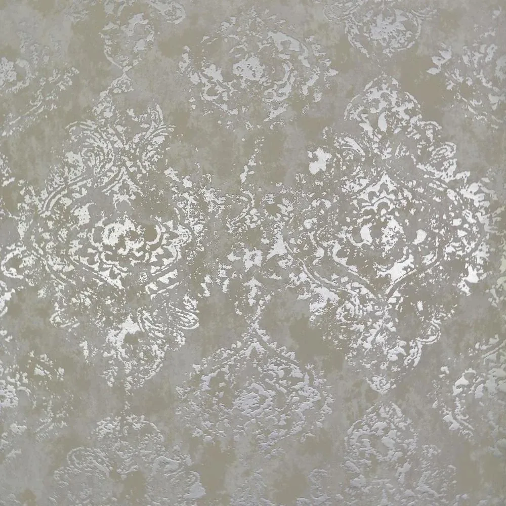 York Designer Series Stargazer White & Silver Wallpaper - SKU NW3568