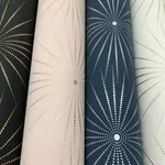 York Designer Series Starlight White & Silver Wallpaper - SKU BO6692