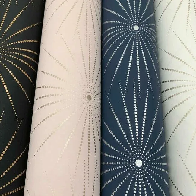 York Designer Series Starlight White & Silver Wallpaper - SKU BO6692