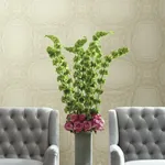 York Designer Series Stone Kaleidoscope Beige Metallic Wallpaper - SKU Y6230602