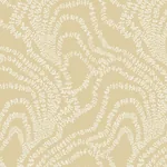 York Designer Series String of Pearls Butter Vine Wallpaper - SKU VR1515