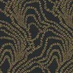 York Designer Series String of Pearls Gold Vine Wallpaper - SKU VR1517