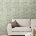York Designer Series String of Pearls Sage Vine Wallpaper - SKU VR1513