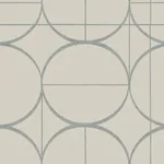 York Designer Series Sun Circles Taupe & Silver Wallpaper - SKU MD7201