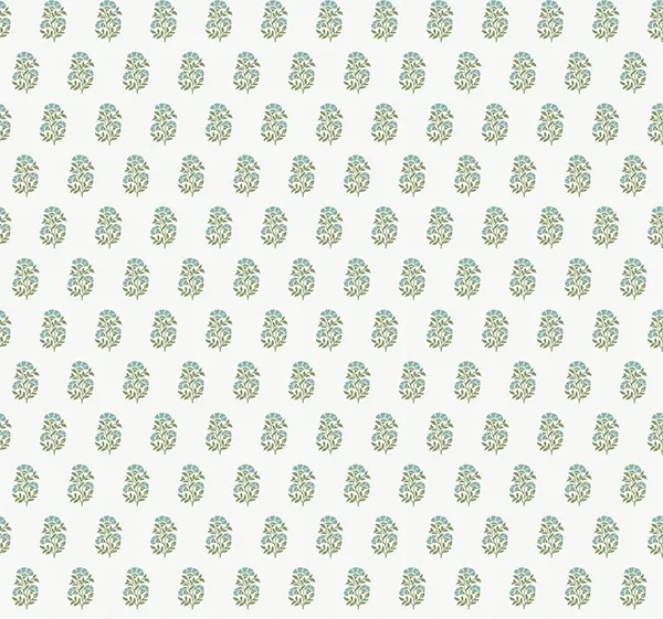 VP1385 | Sylvie Green Floral Wallpaper
