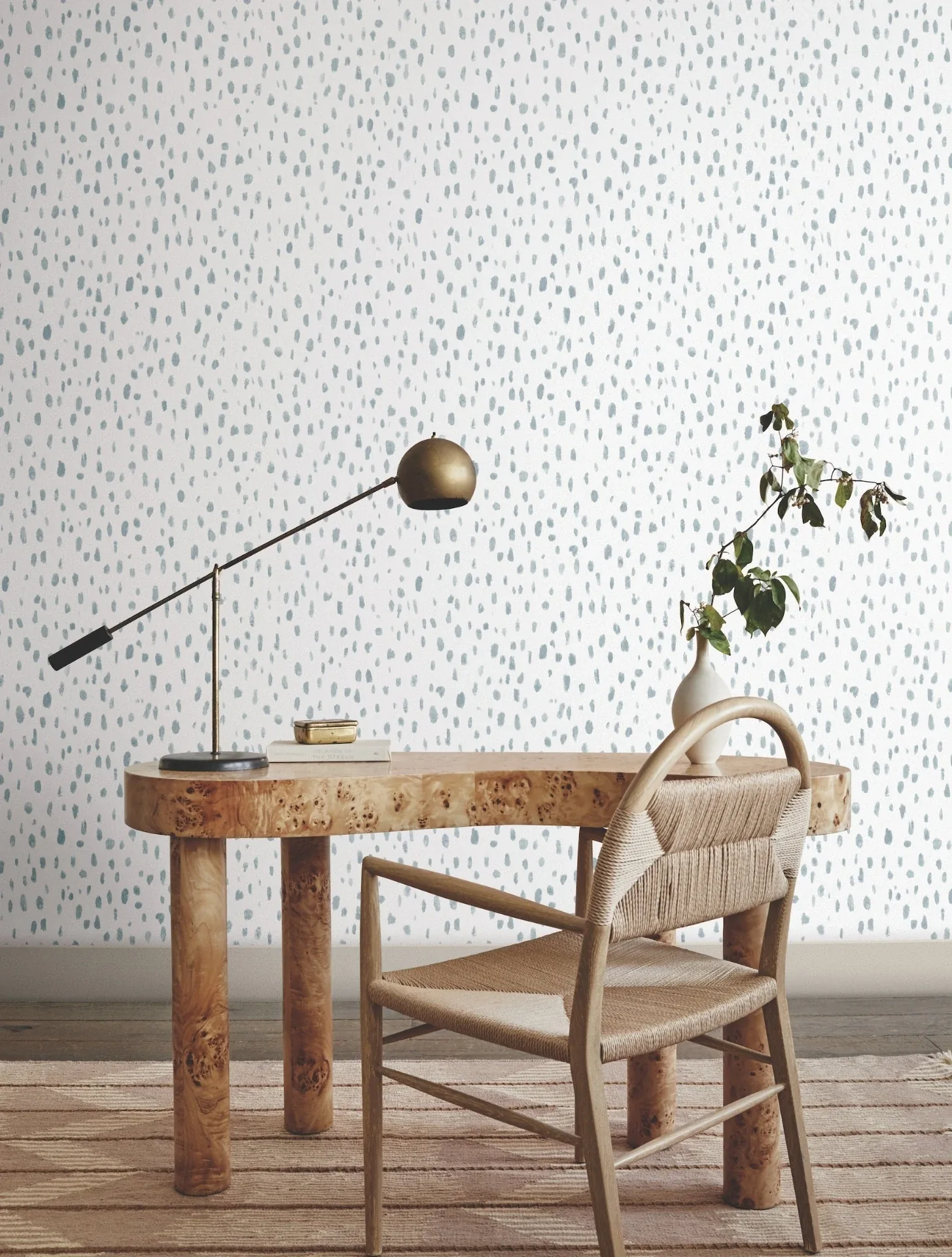 York Designer Series Tachette Sky Blue Wallpaper - SKU LM5421