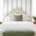 York Designer Series Tandem Stripe Blue Wallpaper - SKU MX9611