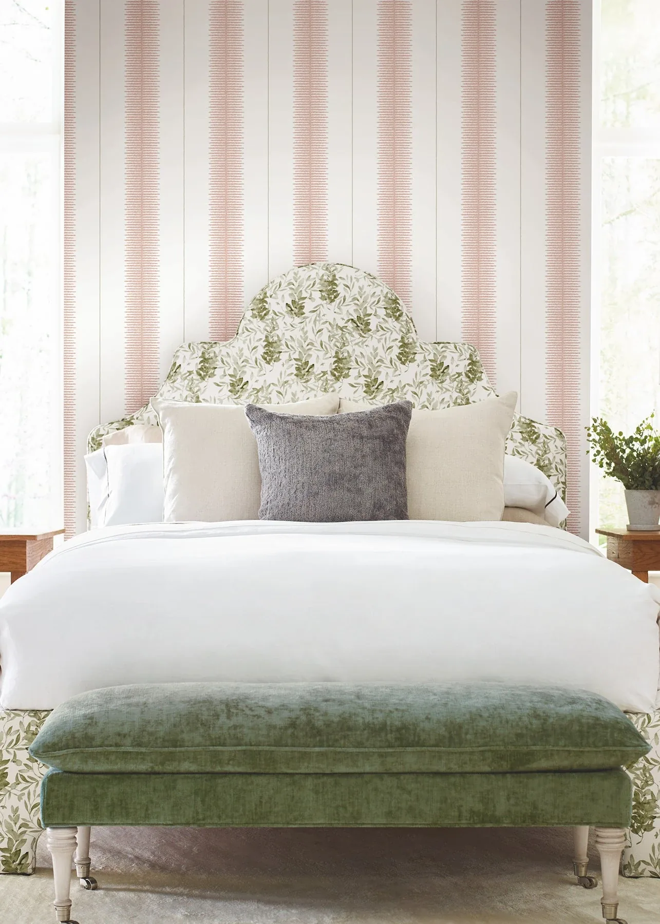 York Designer Series Tandem Stripe Brick Wallpaper - SKU MX9613