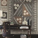 York Designer Series Tapa Sienna Wall Mural - SKU AB3057M