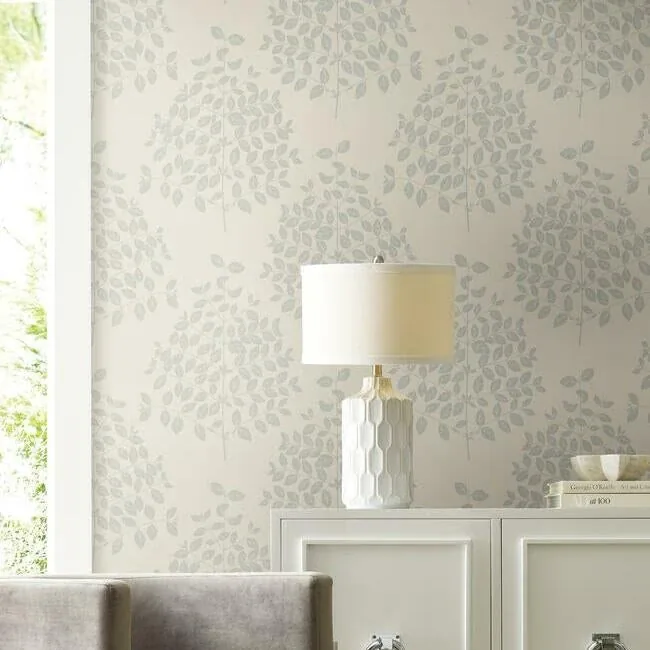 York Designer Series Tender Cream & Silver Wallpaper - SKU OS4251