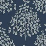 York Designer Series Tender Navy & Silver Wallpaper - SKU OS4257