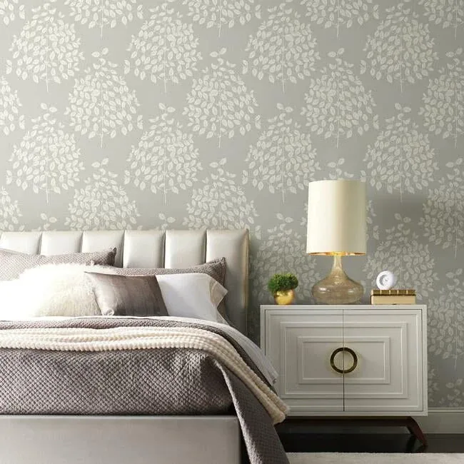 York Designer Series Tender Pearl Grey Wallpaper - SKU OS4252