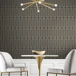 York Designer Series Terrace Char Wallpaper - SKU CN2142
