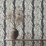 York Designer Series Timira Charcoal Wallpaper - SKU ZA8062