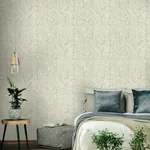 York Designer Series Tribal Print Tan Wallpaper - SKU HC7548