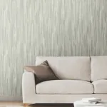 York Designer Series Tribeca Aqua Texture Stripe Wallpaper - SKU VR1526