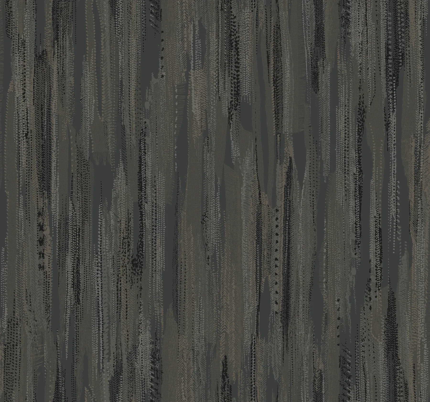 VR1523 | Tribeca Charcoal Texture Stripe Wallpaper