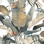 York Designer Series Tropical Cabana Plush Neutral Peel & Stick Wallpaper | Wallpaper Twins York Designer Series Tropical Cabana Plush Neutral Peel & Stick Wallpaper - SKU PSW1612RL