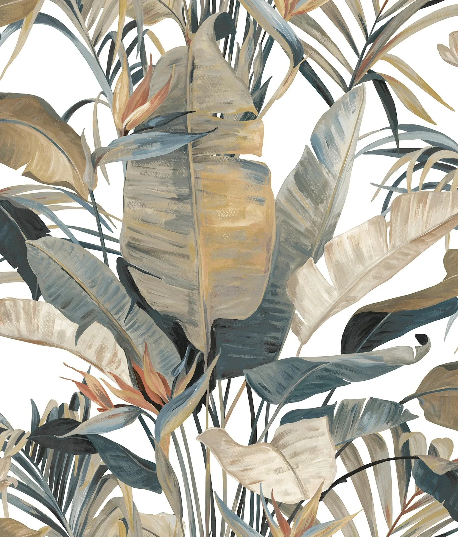 PSW1612RL | Tropical Cabana Plush Neutral Peel & Stick Wallpaper