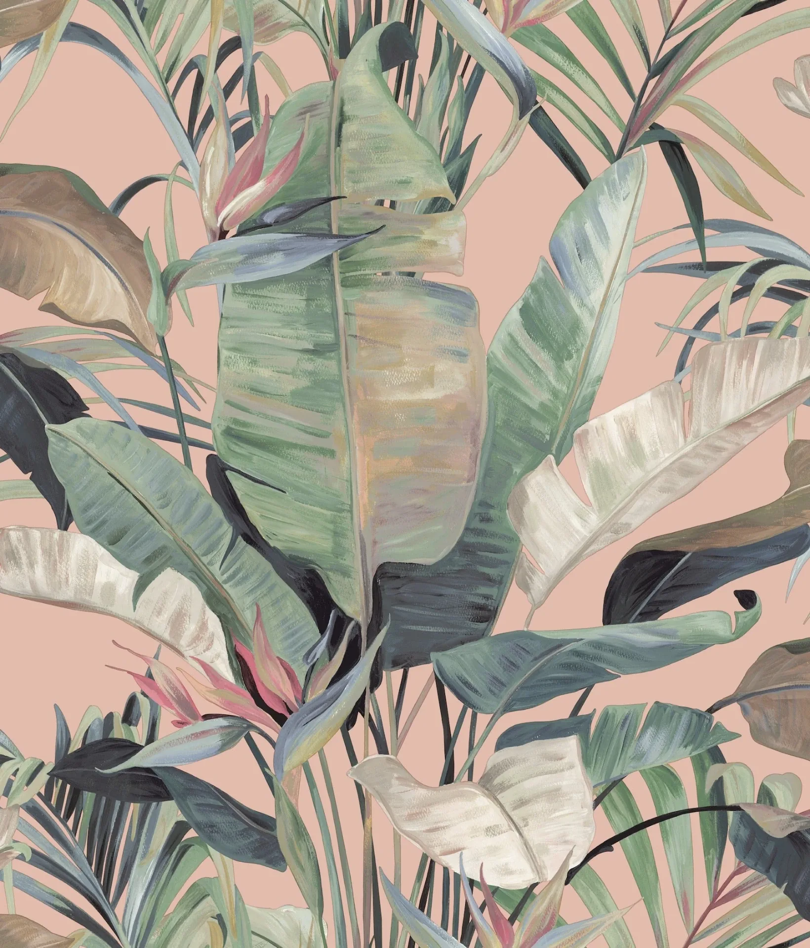 York Designer Series Tropical Coral Cabana Wallpaper - SKU NT6132